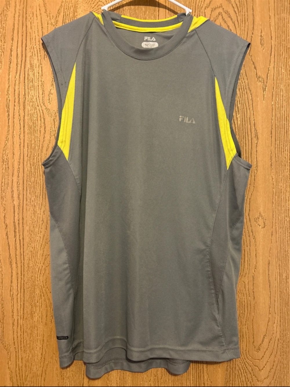 FILA Gray Sleeveless Athletic Tank